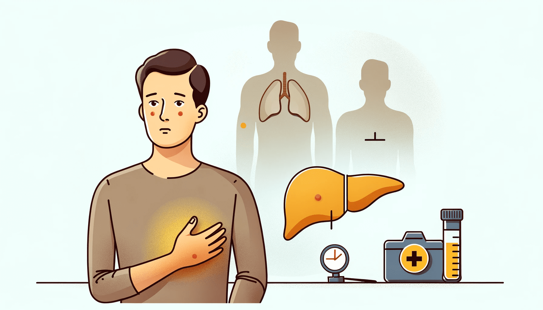 симптомы гепатита с